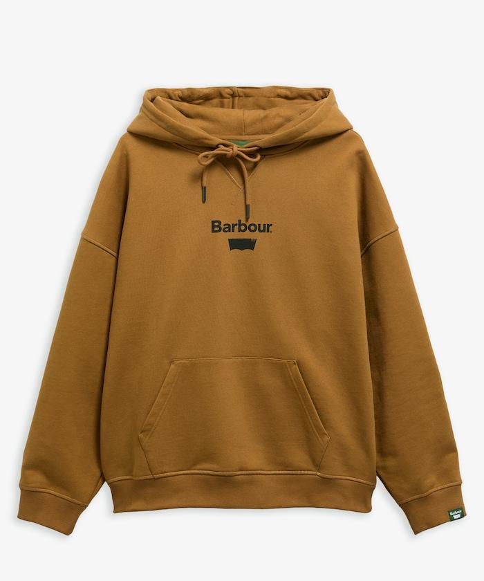 Levi's × Barbour 圖案連帽衛衣