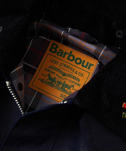 Levi's × Barbour 寬鬆版型Bedale蠟質夾克