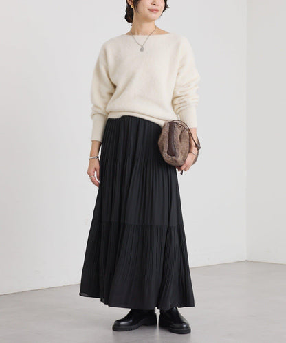 【優雅感】層疊百褶裙