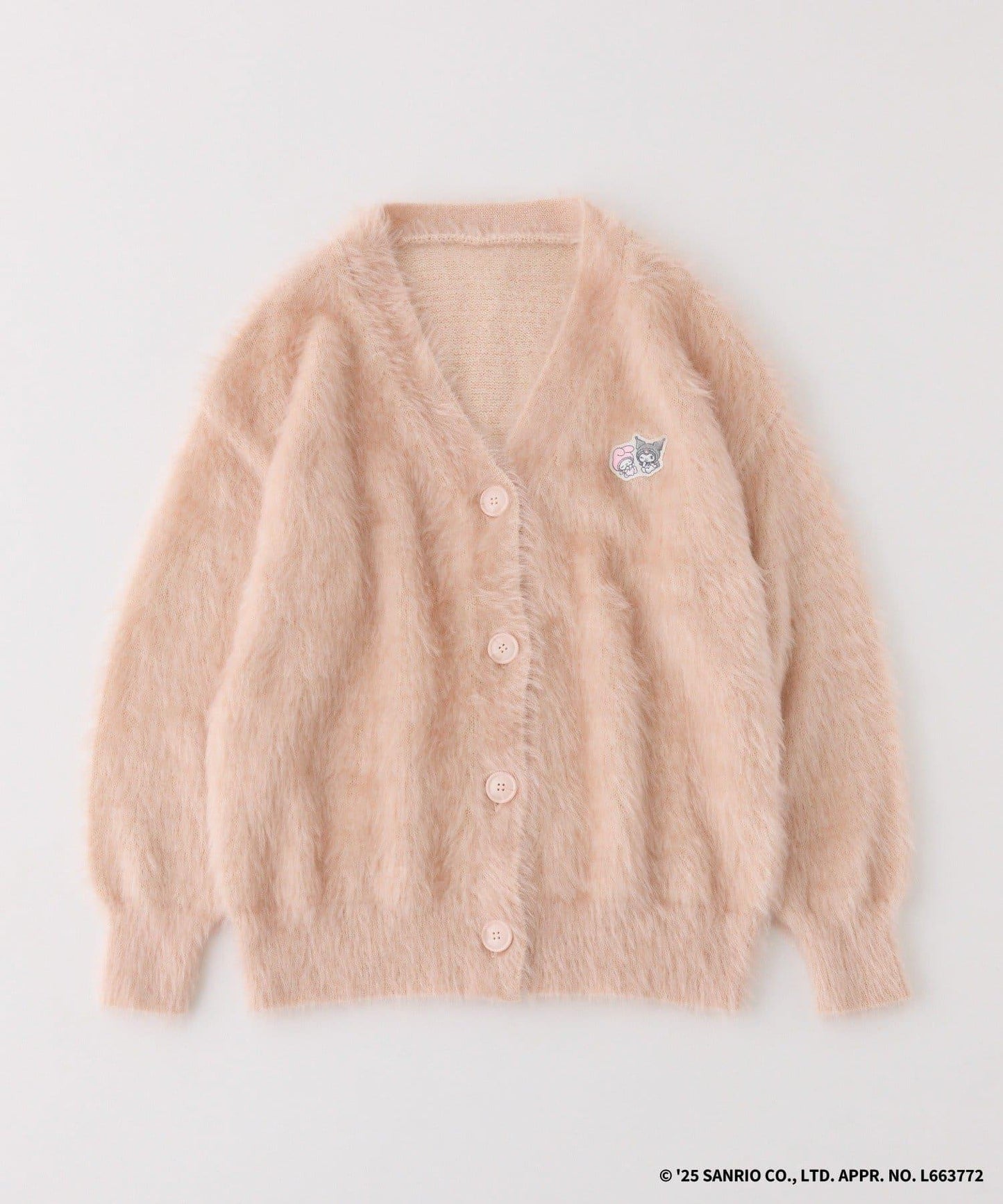 【My Melody/《庫洛米》聯名】羽毛開衫