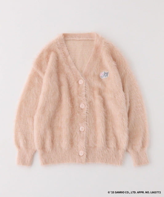 【My Melody/《庫洛米》聯名】羽毛開衫