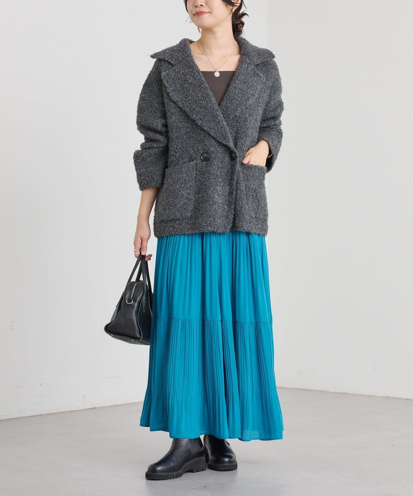 【優雅感】層疊百褶裙