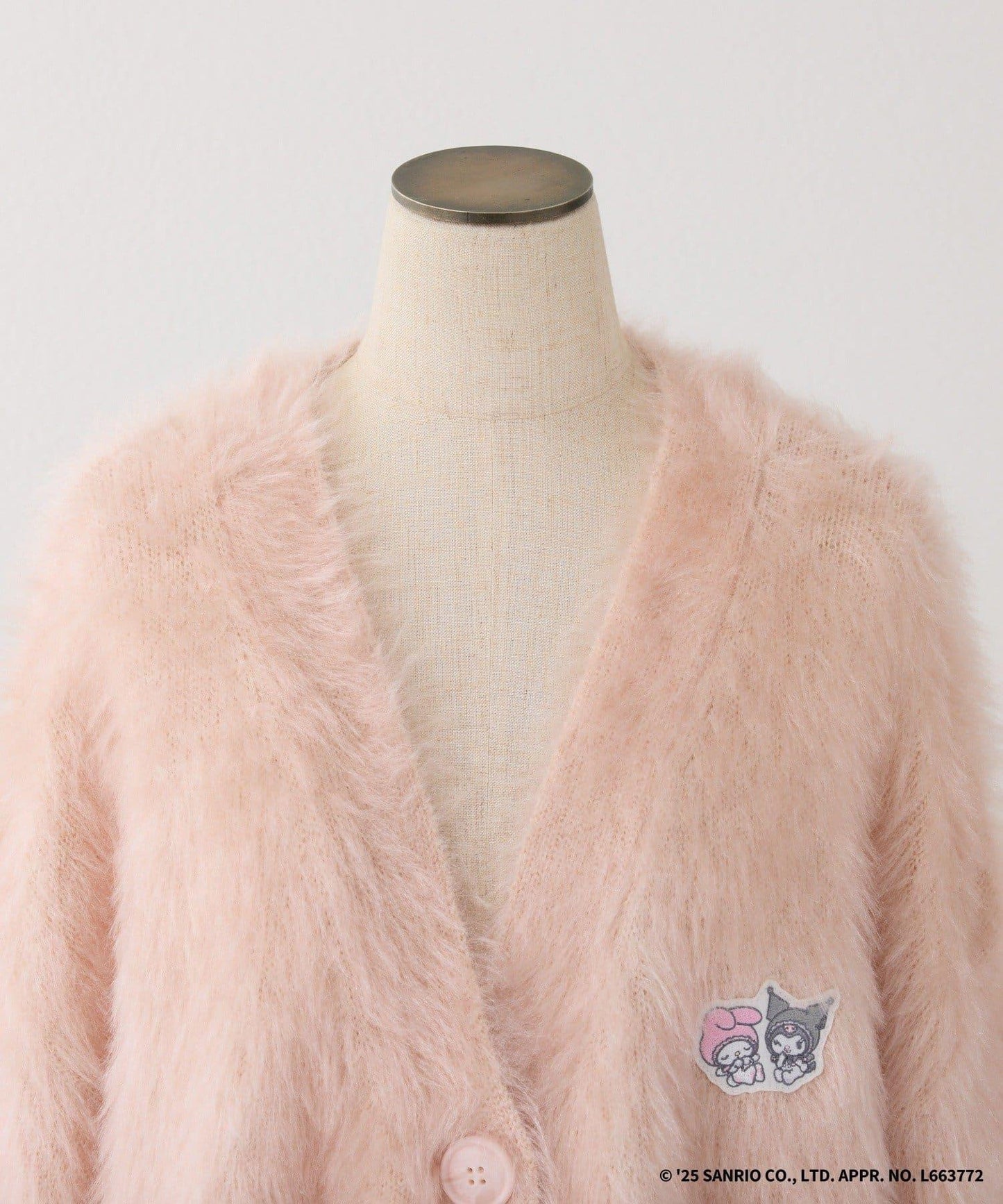 【My Melody/《庫洛米》聯名】羽毛開衫