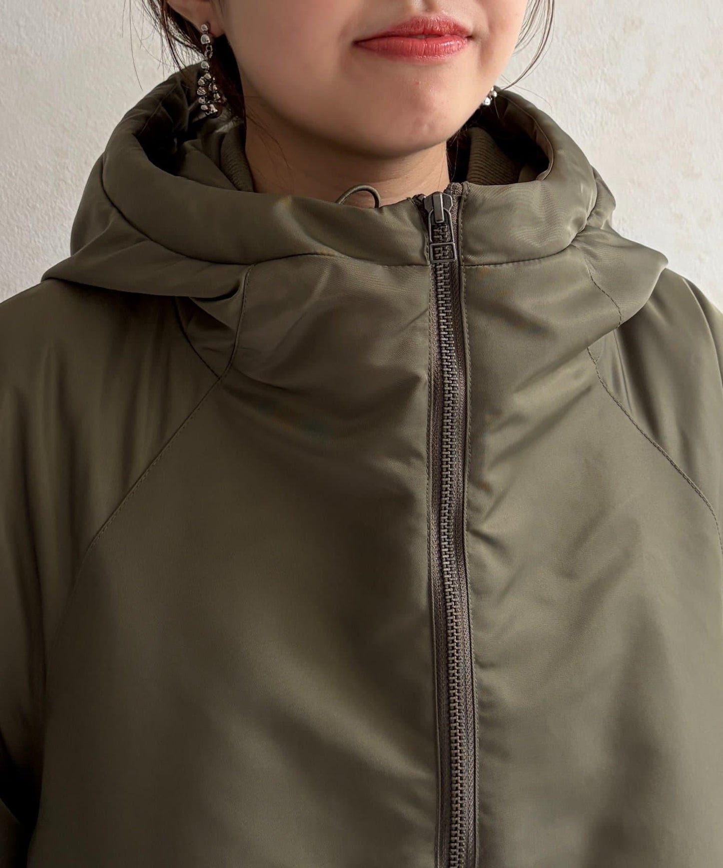 尼龍中棉連帽MA-1夾克