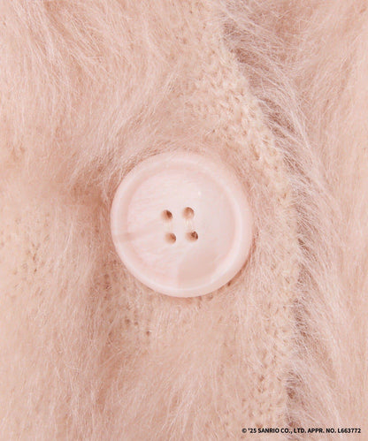 【My Melody/《庫洛米》聯名】羽毛開衫