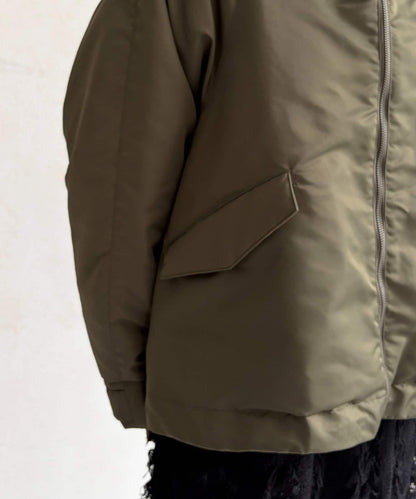 尼龍中棉連帽MA-1夾克