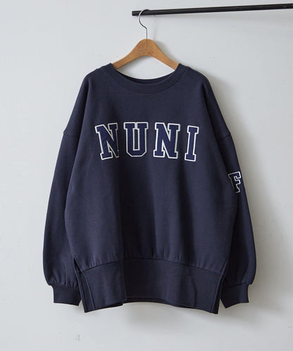 【NUNIFE】開叉加絨衛衣