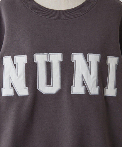 【NUNIFE】開叉加絨衛衣