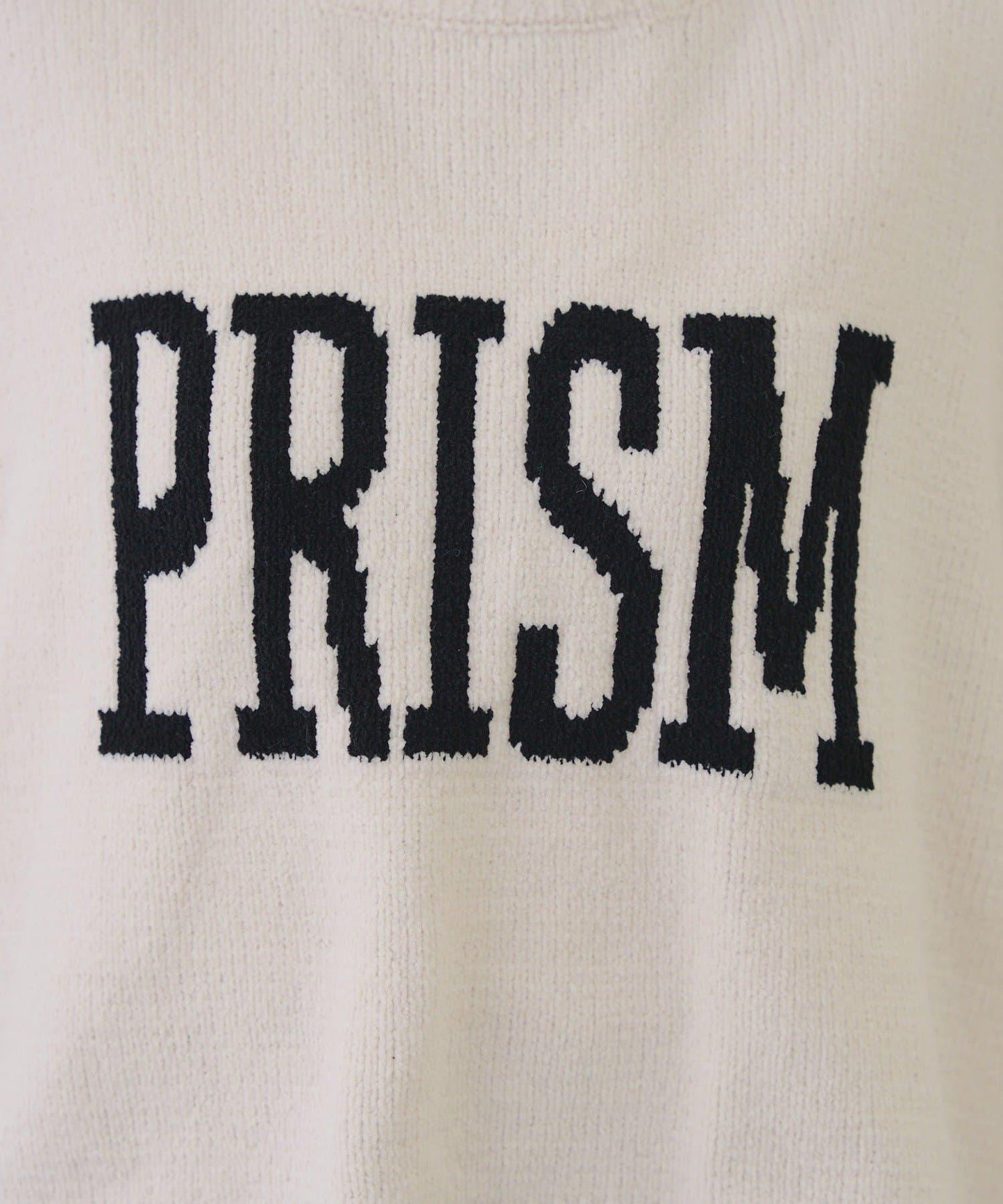 拼色條紋標誌針織衫