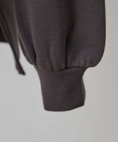 【NUNIFE】開叉加絨衛衣