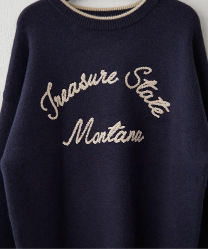 【NAO】繡花字母標誌套頭衫