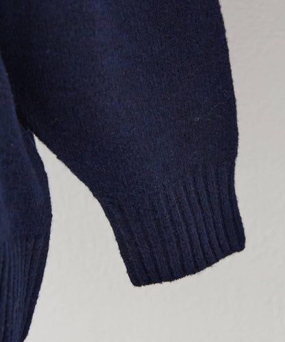 花卉提花針織衫