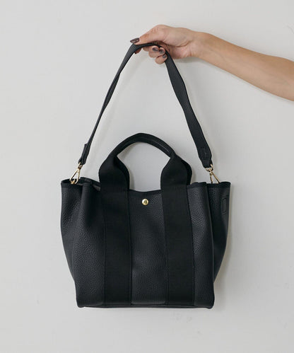 寬肩帶可拆卸2WAY手提托特包