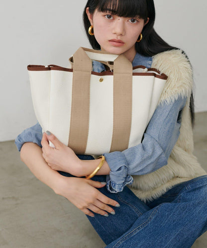 寬肩帶可拆卸2WAY手提托特包