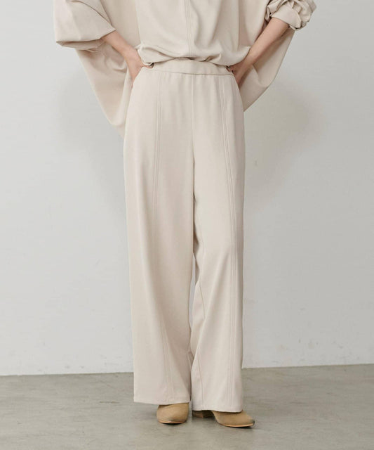 簡約拼接休閒褲