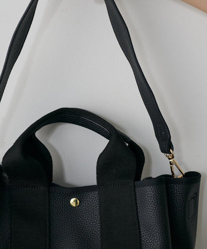 寬肩帶可拆卸2WAY手提托特包