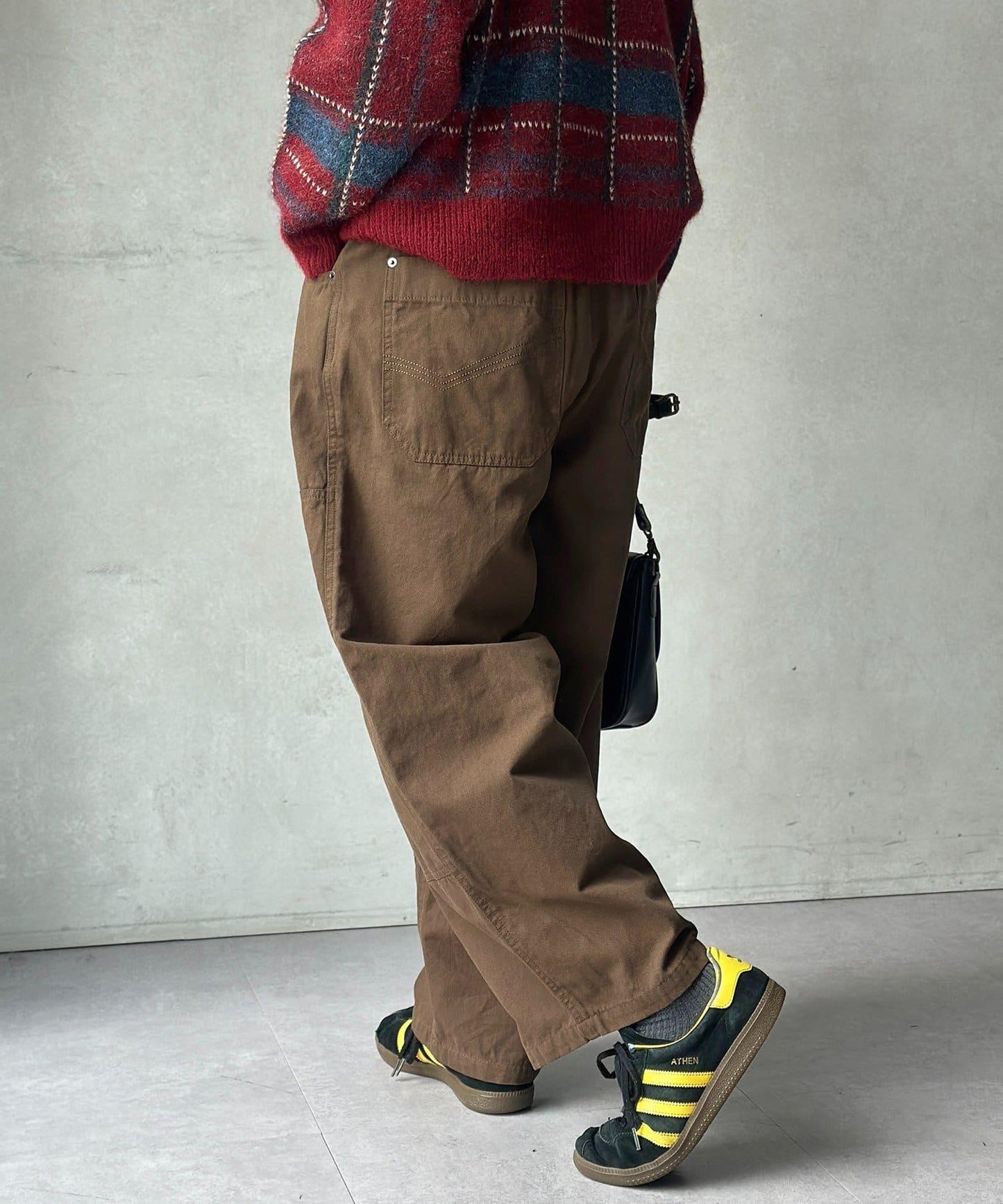 鴨嘴雙層護膝褲