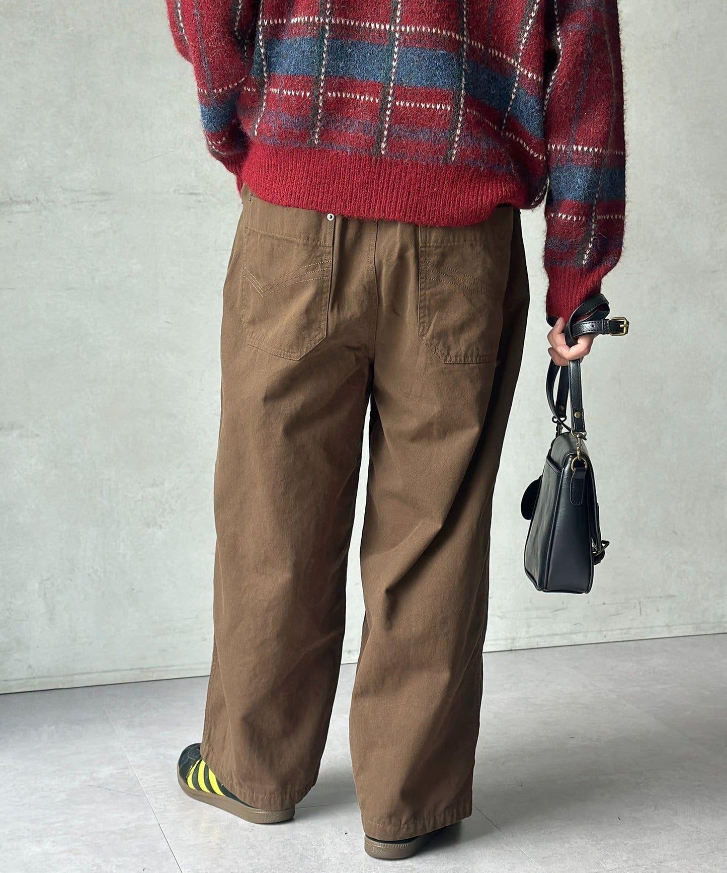 鴨嘴雙層護膝褲