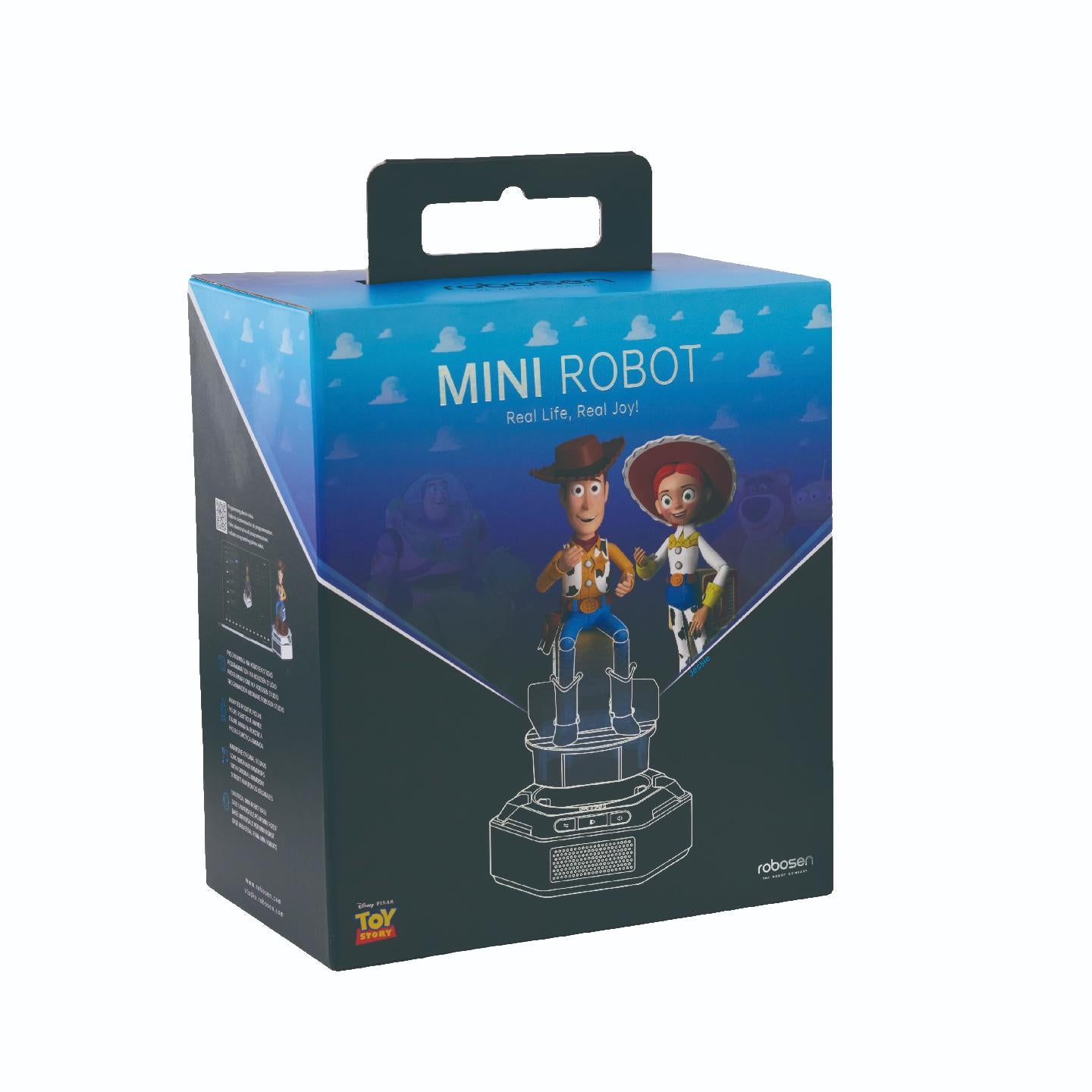 《迪士尼》robosen迷你機器人-《玩具總動員》套裝-胡迪&傑西