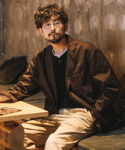 聯名 SMU KP10夾克 & PT-38套裝 2褶寬鬆長褲套裝