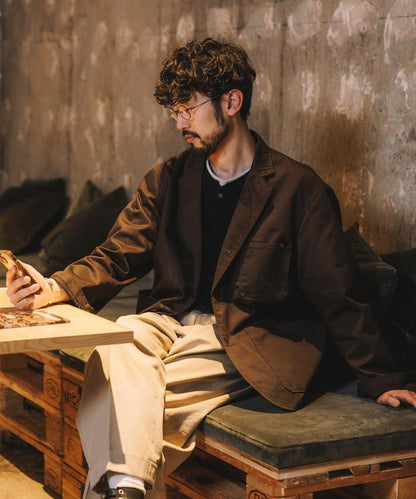 聯名 SMU KP10夾克 & PT-38套裝 2褶寬鬆長褲套裝