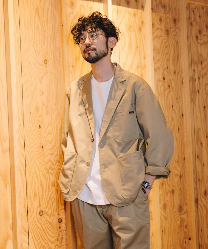 聯名 SMU KP10夾克 & PT-38套裝 2褶寬鬆長褲套裝