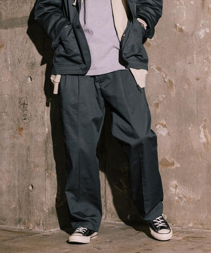 聯名 SMU KP10夾克 & PT-38套裝 2褶寬鬆長褲套裝