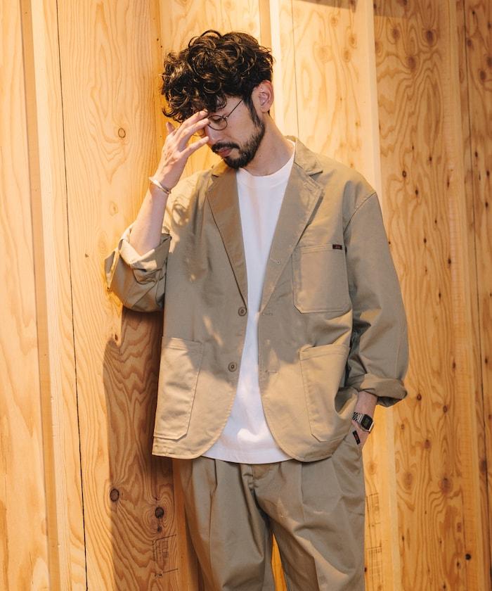 聯名 SMU KP10夾克 & PT-38套裝 2褶寬鬆長褲套裝