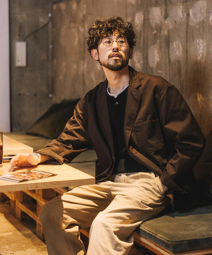 聯名 SMU KP10夾克 & PT-38套裝 2褶寬鬆長褲套裝