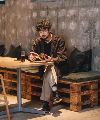 聯名 SMU KP10夾克 & PT-38套裝 2褶寬鬆長褲套裝