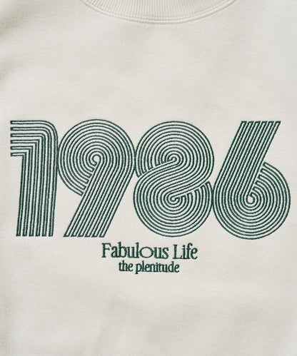 ぐるぐるナンバー ロゴ 刺繍 裏起毛 スウェット【限定展開】