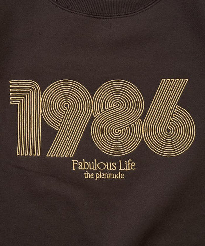 ぐるぐるナンバー ロゴ 刺繍 裏起毛 スウェット【限定展開】