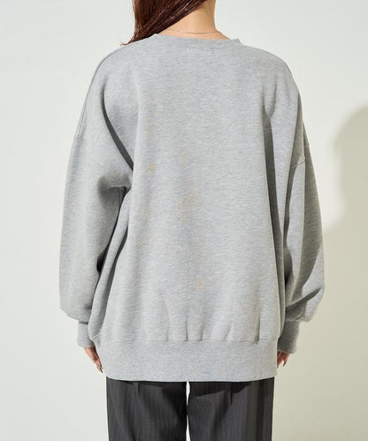 ぐるぐるナンバー ロゴ 刺繍 裏起毛 スウェット【限定展開】