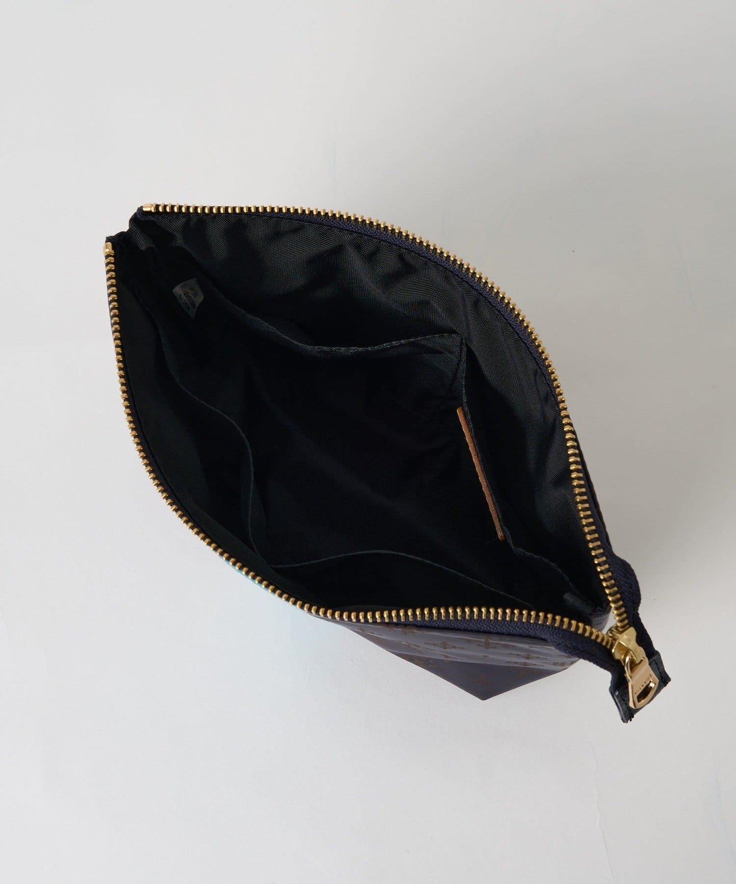 條紋印花化妝包 M