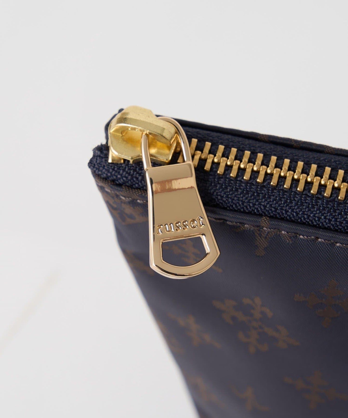 條紋印花化妝包 M