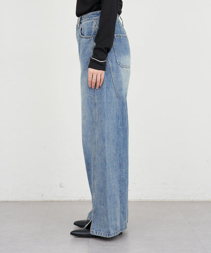 繭型牛仔褲