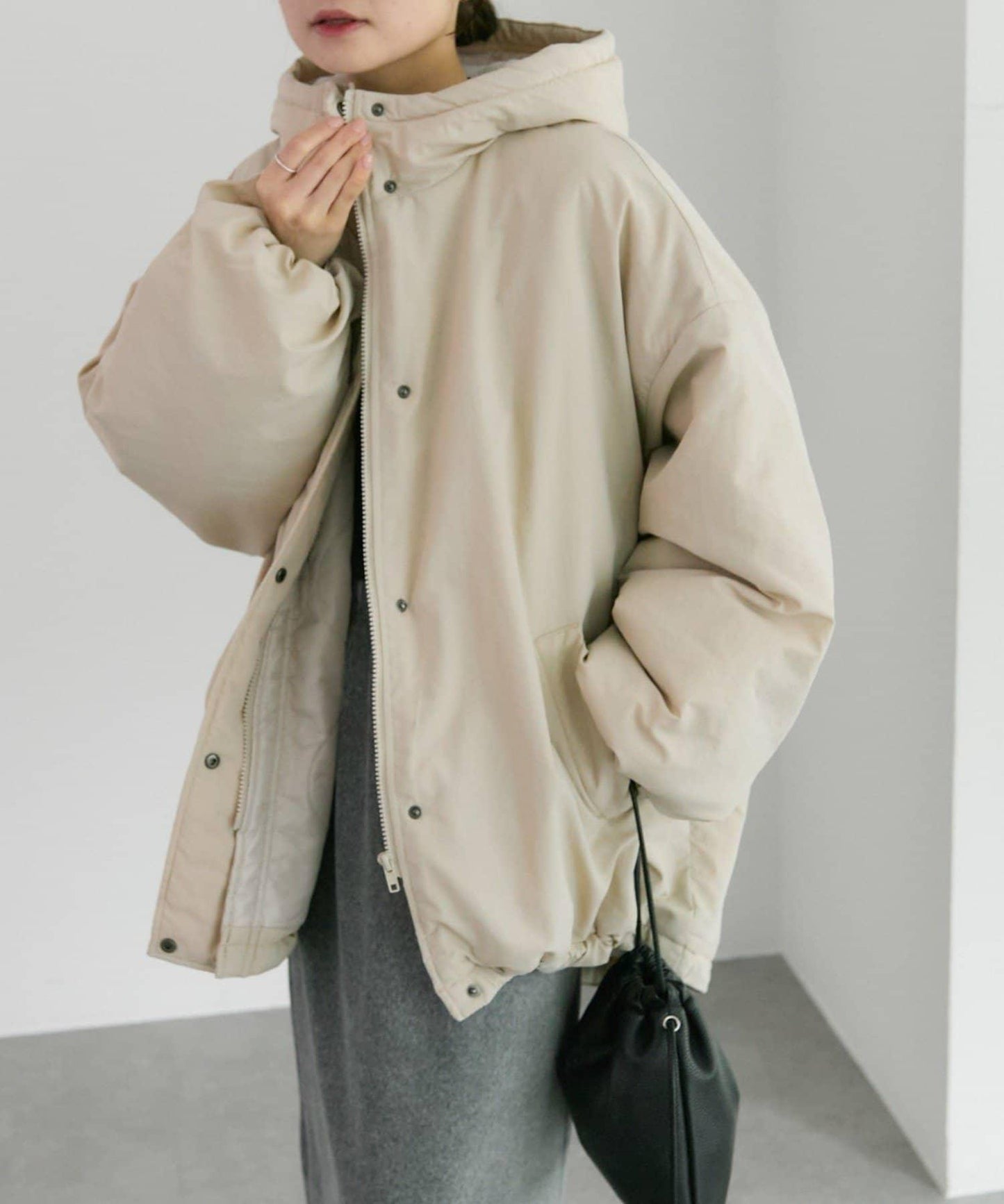 中棉怪獸派克大衣