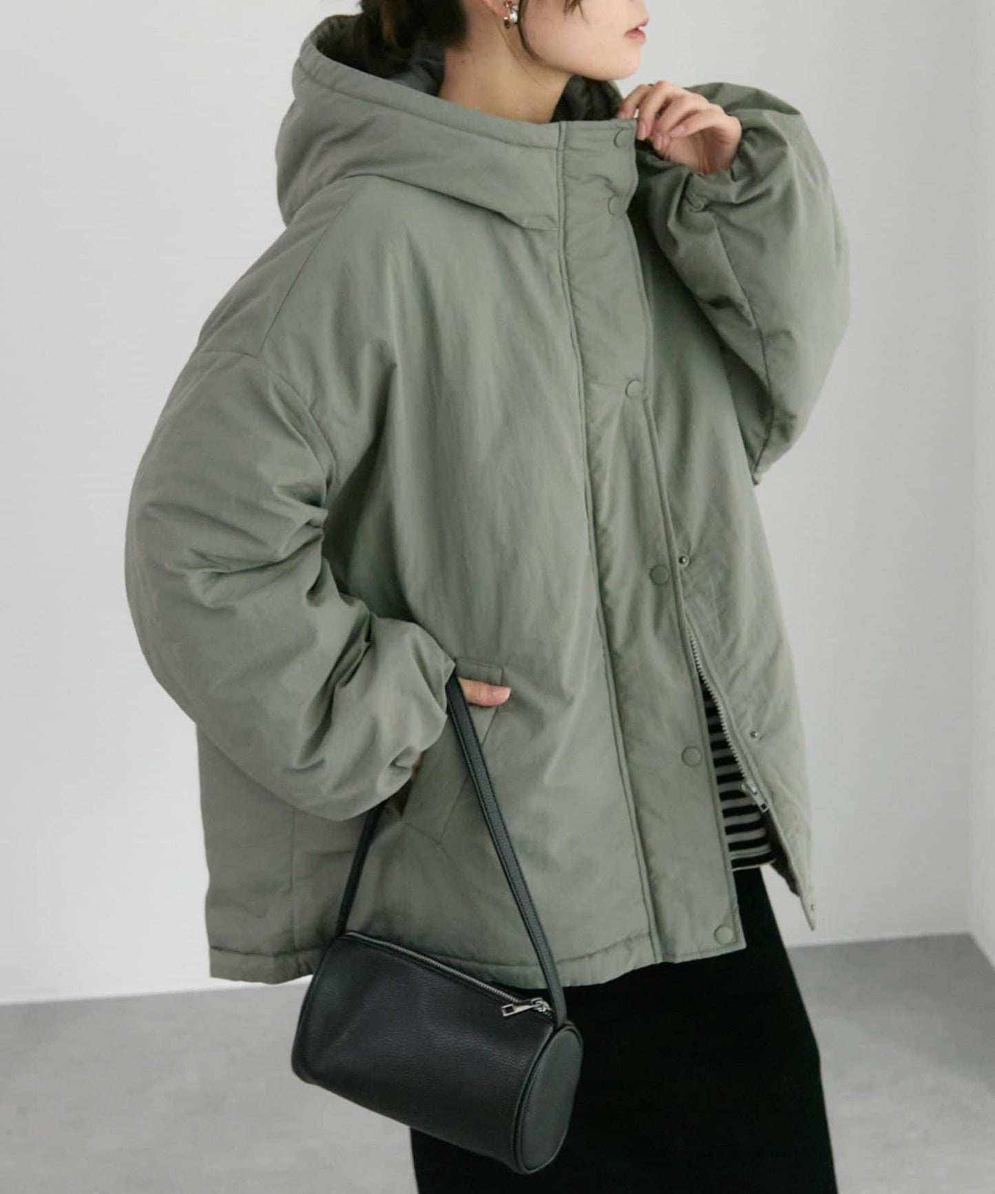 中棉怪獸派克大衣