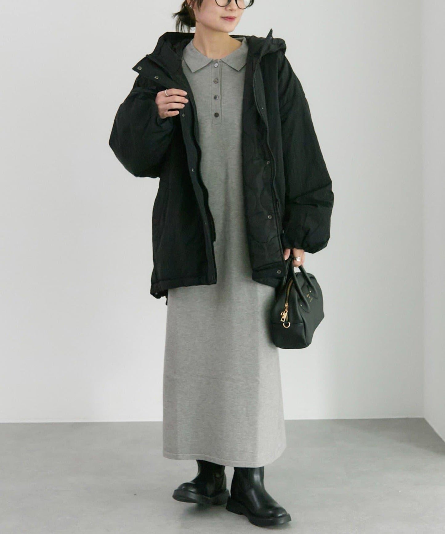 中棉怪獸派克大衣