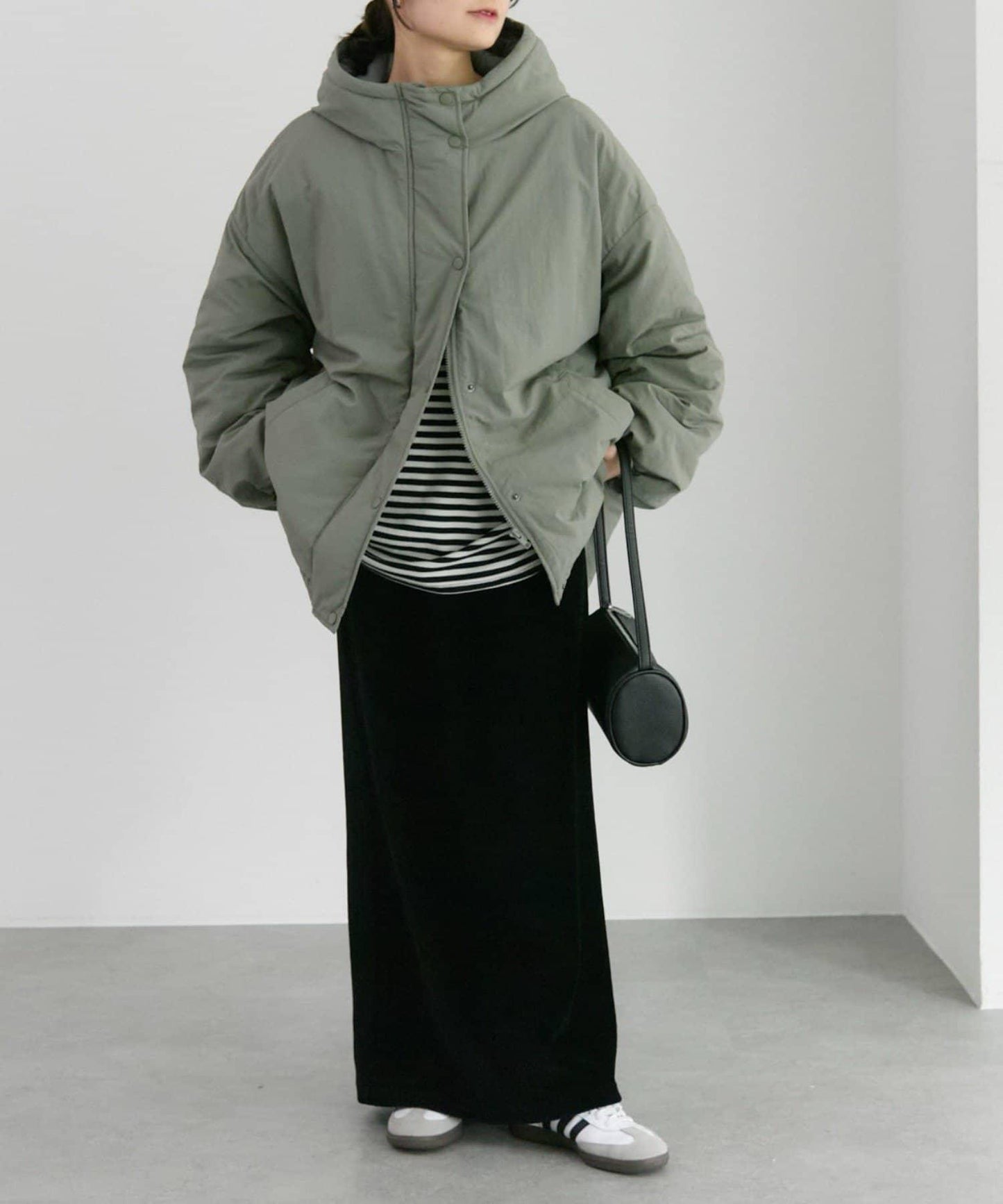 中棉怪獸派克大衣