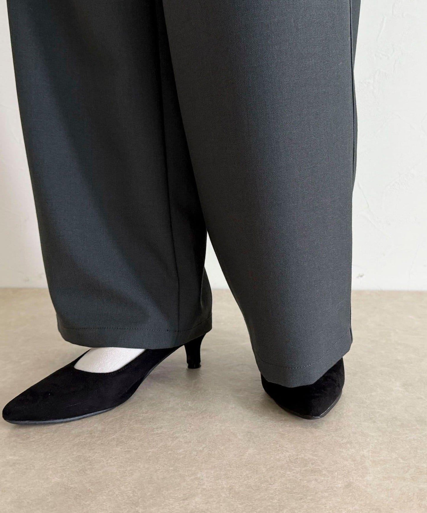 羊毛感五口袋休閒褲