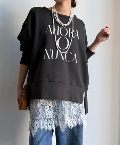 側開叉標誌衛衣