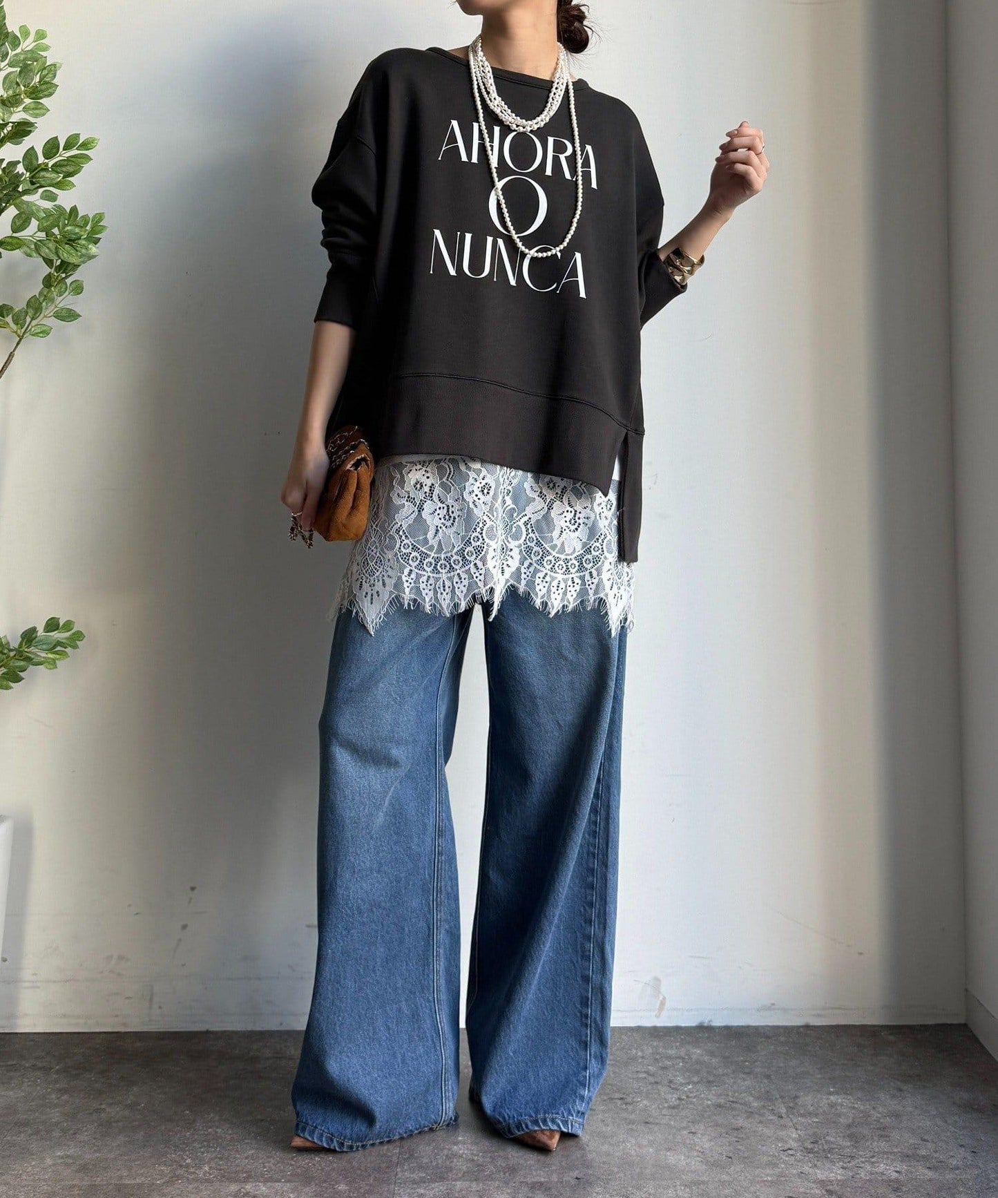 側開叉標誌衛衣