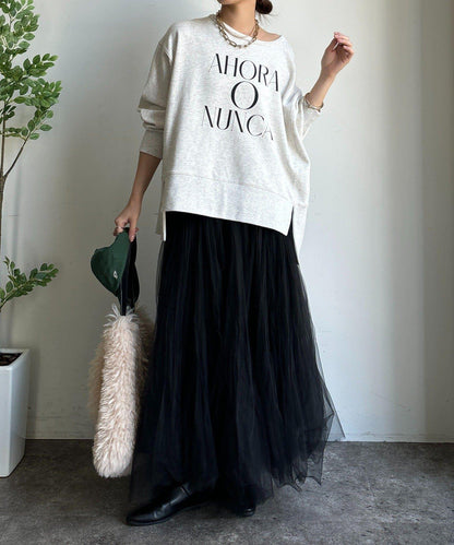 側開叉標誌衛衣