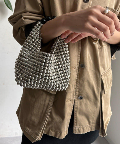 金屬珠飾手提包