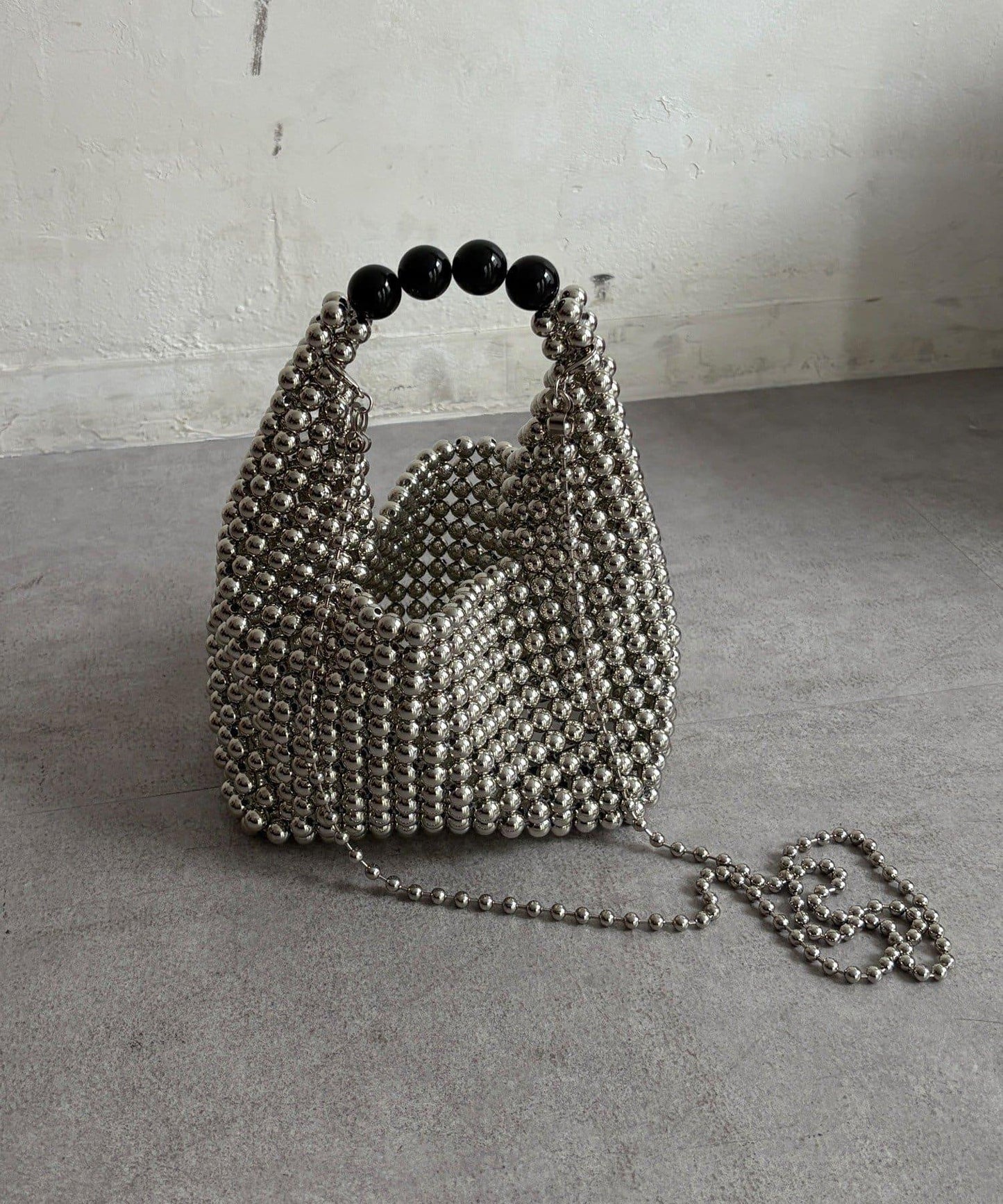 金屬珠飾手提包