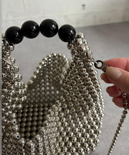 金屬珠飾手提包