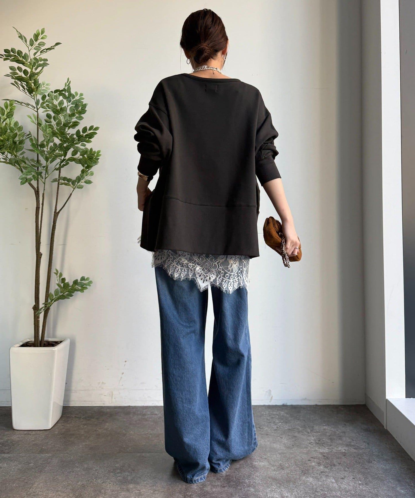 側開叉標誌衛衣