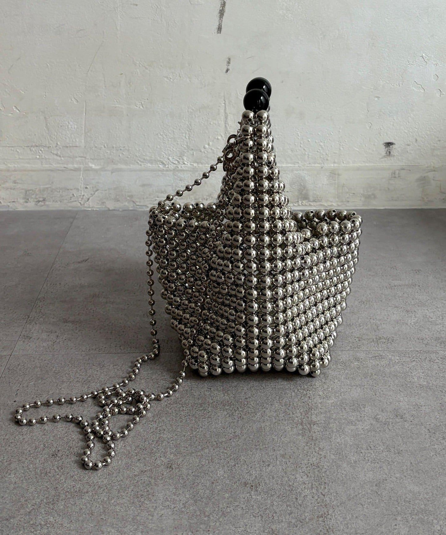 金屬珠飾手提包