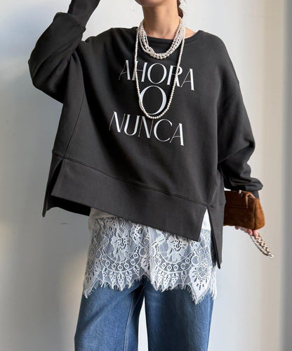 側開叉標誌衛衣